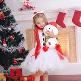 Infant Girl Party Elsa Frozen Toddler Christmas Dress Children Winter Girls Princess Costumes