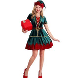 Festive Outfit for Adult Couples Christmas Dress Costume European and American Style