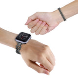 Women Strap For Apple Watch Series 9 8 7 6 SE 5 4 44mm 40mm 45mm 41mm Lady Bracelet Lovely Diamond Wristband IWatch Ultra 2 49mm