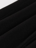 Mandarin Collar Butterfly Mesh Shoulder Black Pencil Dress Bodycon Elegant Women Party Vintage Dresses