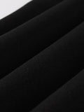 Square Neck Black Bodycon Belted Summer Tank Dress Vintage Women Sleeveless Slim Fit Elegant Pencil Dresses