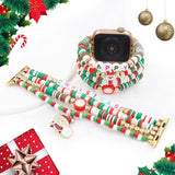Handmade Strap for Apple Watch Ultra 2 Band 49mm 44mm 40mm 42mm 38mm Luxury Bracelet Iwatch Series 9 8 7 6 5 4 3 Se 41mm 45mm