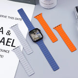 Silicone Magnetic Strap for Apple Watch Ultra2 Band 49mm 44mm 40mm 42mm 41mm 45mm Bracelet For IWatch Series 9 8 7 6 SE 5 4 38mm