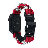Nylon Strap for Apple watch band 44mm 45mm 42mm 40mm 41mm sport bracelet correa iwatch series 9 7 8 SE 6 5 4 3 Ultra 2 49mm belt
