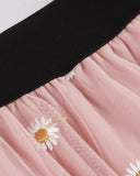 2024 Fashion Women Tulle Midi Skirt Elastic High Waist Big Swing Pink Blue White Red Kawaii Long Loose Summer Skirts