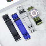 Sports Nylon Watchbands For Apple Watch Ultra 2 Band 49mm Soft Strap For Iwatch Series 9 8 7 6 4 3 45mm 44mm 42mm 41mm Bracelet