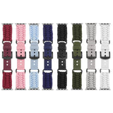 Umbrella Rope Strap For Apple Watch Band Ultra 2 49mm 9 8 7 45mm 41mm Leather Sports Bracelet iWatch Series SE 6 5 4 3 44mm 40mm