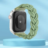Braided Woven Strap for Apple Watch Band 44mm 40mm iWatch series 6 5 4 3 SE bands 38mm 42mm Nylon Sport Loop bracelet watchband
