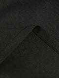 Floral Embroidered Mesh Overlay A-Line Vintage Long Dresses Women V-Neck Elegant Party Robe Femme Black Dress