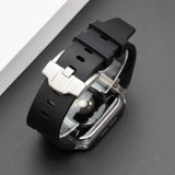 Strap+Case for Apple Watch Ultra Band 49mm 44mm 45mm 40mm 42mm 38 Fashion Armor TPU Cover Protective Iwatch Series 8 7 6 SE 5 4
