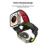 Magnetic Strap For Apple Watch Ultra 49mm band 8 7 44mm 45mm 41mm 40mm 42mm 38mm Silicone Correa Bracelet iWatch Series 6 se 5 4