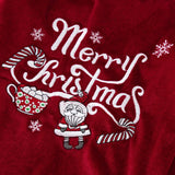 4PCS Toddler Baby Kids Girls Sets Christmas Cosplay Patchwork O Neck Pullover Tops + Pants + Hat + Belt Set Christmas Outfits