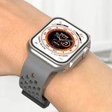 Magnetic Strap For Apple Watch Ultra 49mm band 8 7 44mm 45mm 41mm 40mm 42mm 38mm Silicone Correa Bracelet iWatch Series 6 se 5 4