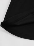 Mandarin Collar Butterfly Mesh Shoulder Black Pencil Dress Bodycon Elegant Women Party Vintage Dresses