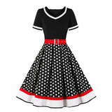 1950s Floral Patchwork Dress