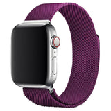 Deep Purple Milanese Apple Watch Band