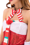 Miss Santa Suit Women Sweetie Christmas Costume Dress