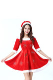 Women Santa Claus Christmas Costume Cosplay Dress