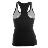 Women Pumpkin O-neck Running Vest Yoga Fitness Shirt Sleeveless Breathable Solid Athletic Sport Tank Tops