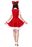 Women Santa Claus Christmas Costume Fancy Dress