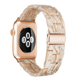 Silk White Resin Band For Apple Watch