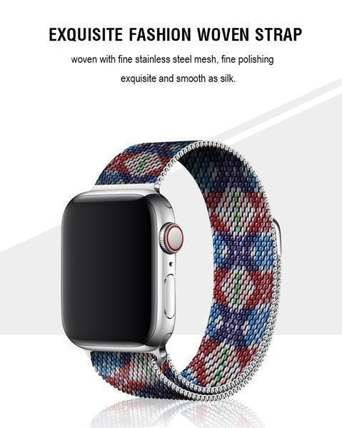 Red'n Blue Design Milanese Apple Watch Band