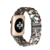 Blue Bloom Resin Band For Apple Watch