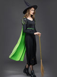 Elastic Milk Silk Long Sleeve Dress Halloween Witch