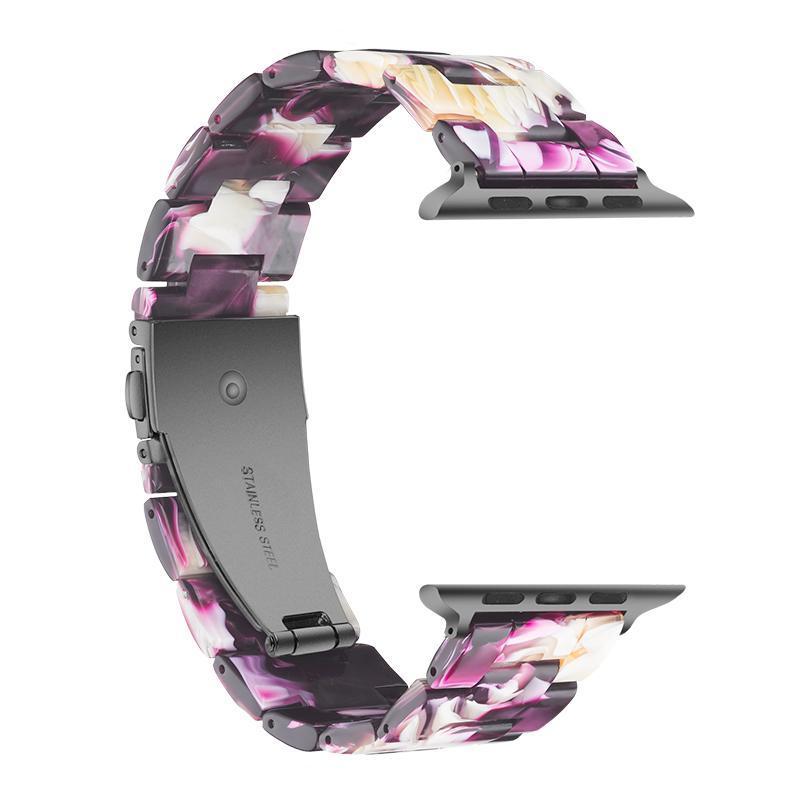 Flash Purple Resin Band For Apple Watch