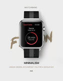 Black'n Gray Milanese Apple Watch Band