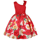 Christmas Flower Girls Dresses Kids Formal Dress