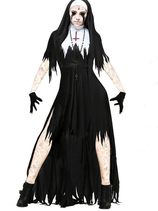 Halloween Doctor Zombie Bride Dress