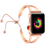 Women strap for Apple watch band 38mm/42mm iWatch band 40mm/44mm Stainless steel watchband Apple watch series 5 4 3 2 1 bracelet