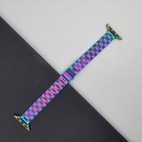 Bracelet for apple watch 7 6 se strap 40mm 44mm slim Stainless Steel band for iwatch series 5 3 38mm 42mm women Girls Wristband