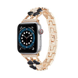 Women&#39;s Jewelry Strap for Apple Watch Band 6 44mm 40mm 42mm 38mm Diamond Metal for iWatch Bands Serie SE 6 5 4 3 Wrist Bracelet