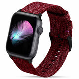 Strap For Apple Watch Band Series 6 5 4 3 42mm 38mm Nylon Breathable watchband for iWatch SE Band Sport Loop series4 40mm 44mm