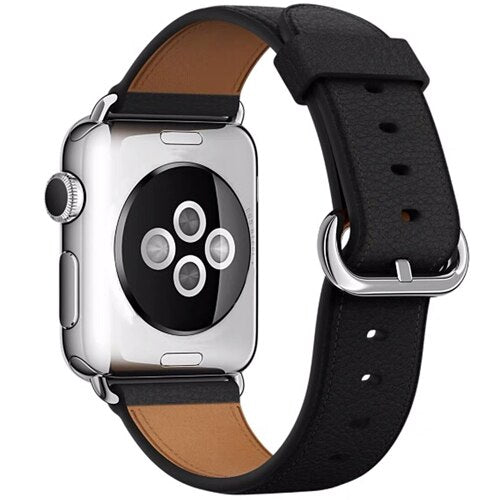 Leather Strap for Apple watch band 4 42mm 38mm Single tour bracelet wrist watchband Iwatch series 5/4/3/2/1 44mm 40mm Accessories