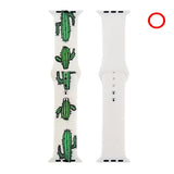 Silicone Strap For Apple Watch Band Correa Pattern Sport Bracelet