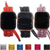 New Woven Nylon strap For Apple watch Band 42mm 38mm sport loop 44mm 40mm Bracelet For Iwatch Bands Series 5 4 3 2 Accessories