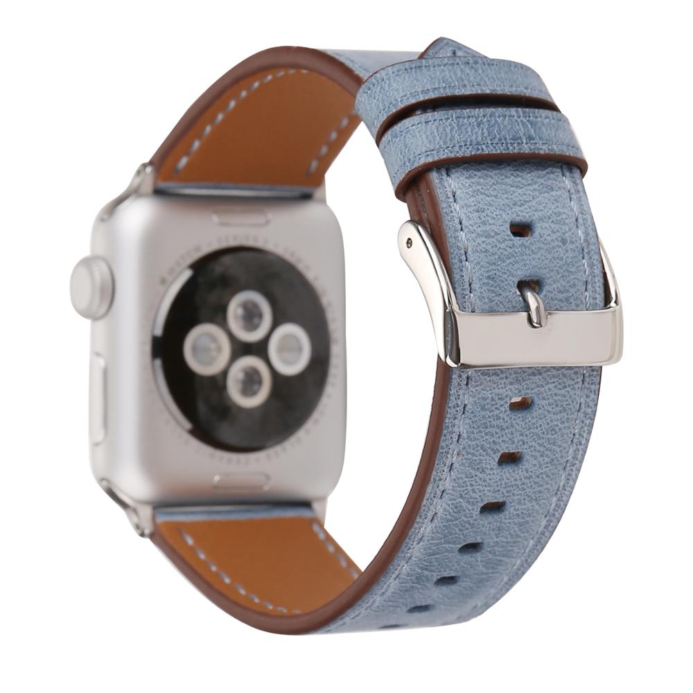 candy leather watchband for apple watch band SE 6 5 40mm 44mm Retro belt bracelet bands for iWatch Strap series 4 3 2 38mm 42mm