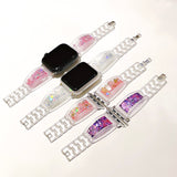 Newest Clear strap for Apple Watch Band Series 6 SE 5 4 44mm 42mm Transparent Correa for iwatch 6 5 3 2 1 38mm 40mm Plastic loop