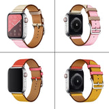 Original Leather Bracelet for Apple Watch Band 6 SE 5 4 40/44mm Belt Wristband Strap for iWatch Bands Series 3 38/42mm Watchband