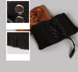Fashion wide corset belt female elastic waist belt 50s 60s vintage stretch dress corset ladies waist Solid Color