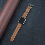 Leather band for Apple watch strap 44mm 40mm 45mm 41mm 38mm 42mm 42 44 45 mm Single tour bracelet iWatch series 6 5 4 3 se 7