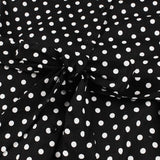 2021 Turn Down Collar Single-Breasted Polka Dot Summer Cotton Shirt Dress Women 50s Rockabilly Vintage Sleeveless Midi Dresses