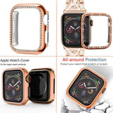 Strap For Apple watch 5 4 band 42mm 38mm Stainless steel iwatch 5 4 band watch strap bracelet Watch Accessories 44mm 40mm