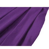 2021 Solid Colir Purple Women Pleated Skirts High Waist Plus Size Casual Streetwear All-match Korean Novelty Daily Womens Skater