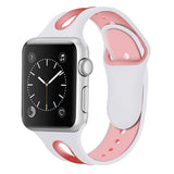 Sport Strap For Apple Watch band 44mm 40mm iwatch band 42/38mm correa silicone bracelet watchband apple watch series 6 se 5 4 3