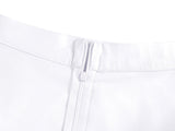 Korean White 50s Women Midi Skirt Cotton High Waist Plus Size A Line Vintage Floral Pin Up Style Rockabilly Swing Jurken 2021