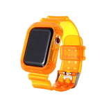 New Transparent Silicone Strap for Apple Watch Series Se 6 5 4 3 2 Band 40mm 44mm for Iwatch Se 5 4 3 Waterproof Strap 38mm 42mm